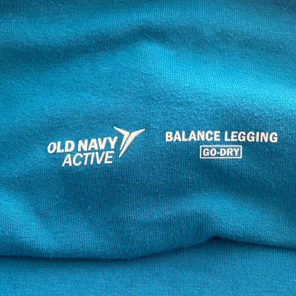 Old Navy Active Blue Balance Leggings